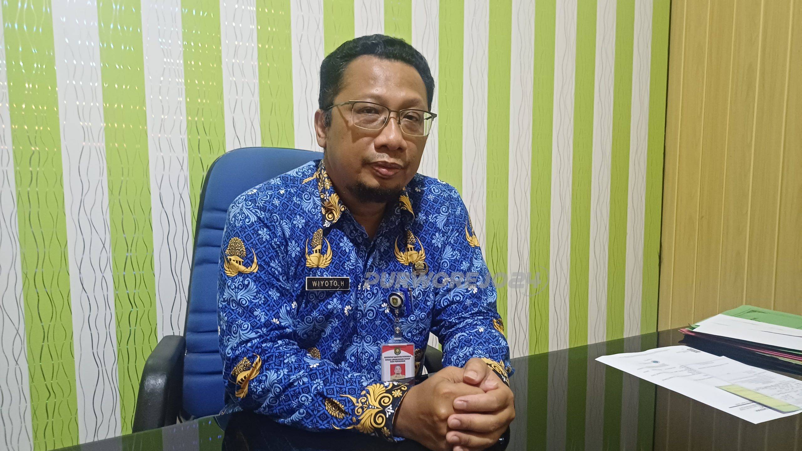Kepala DLHP Purworejo, Wiyoto Harjono, ST,