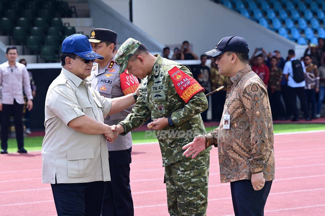 Saat kunjungan Presiden di Magelang