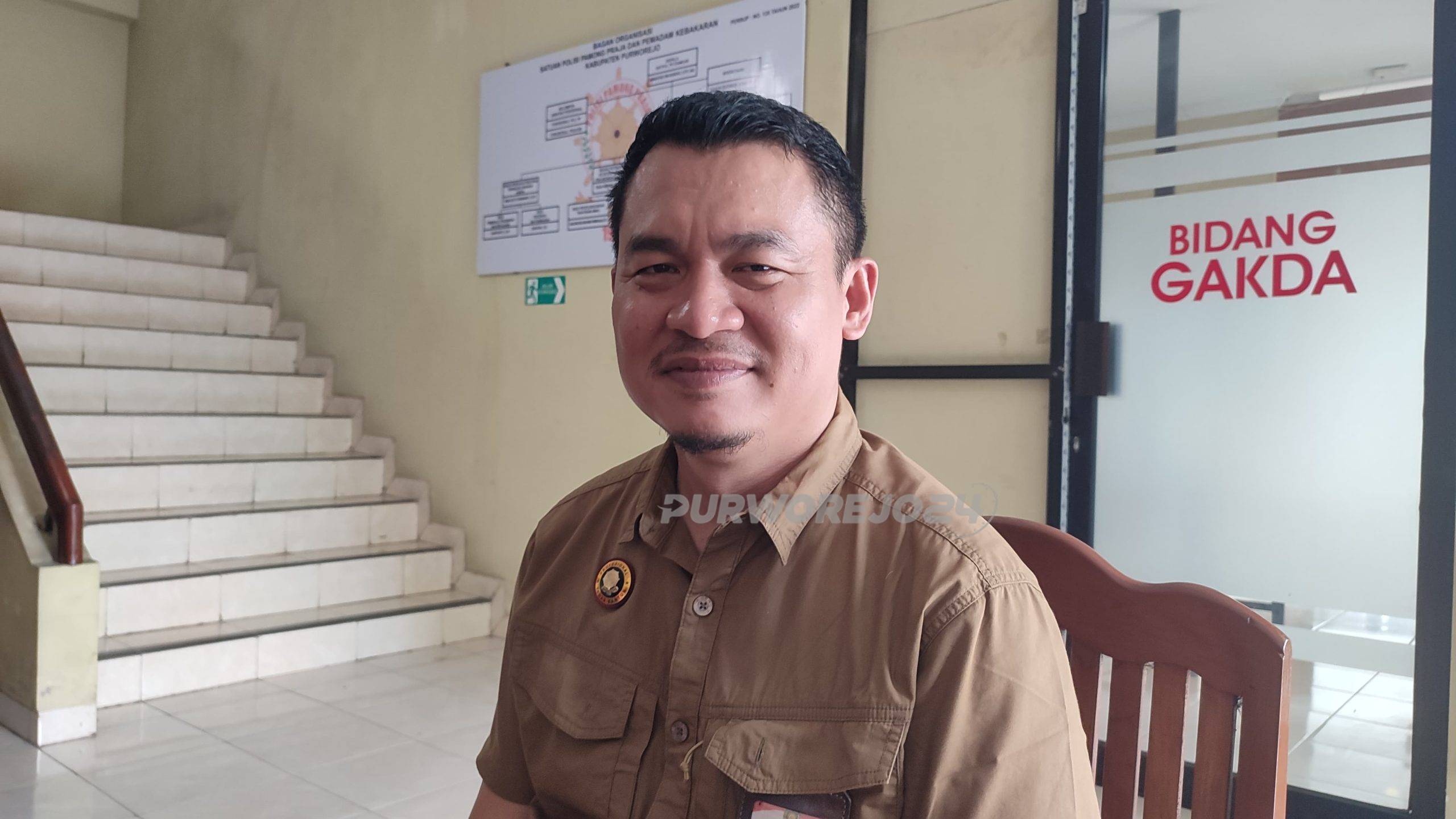 Kepala Satpol PP Damkar Kabupaten Purworejo, Siswantoro Dwi Nugroho