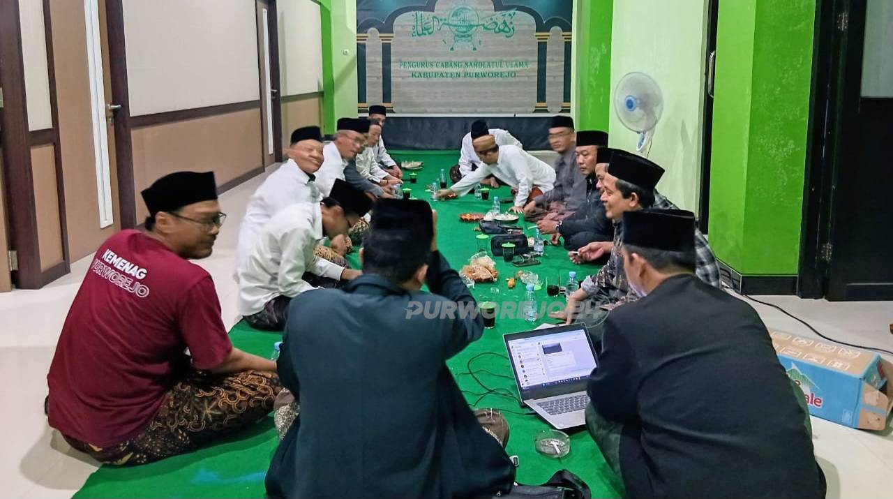 Rapat Koordinasi Bulanan jajaran Tanfidziyah Harian PCNU Purworejo