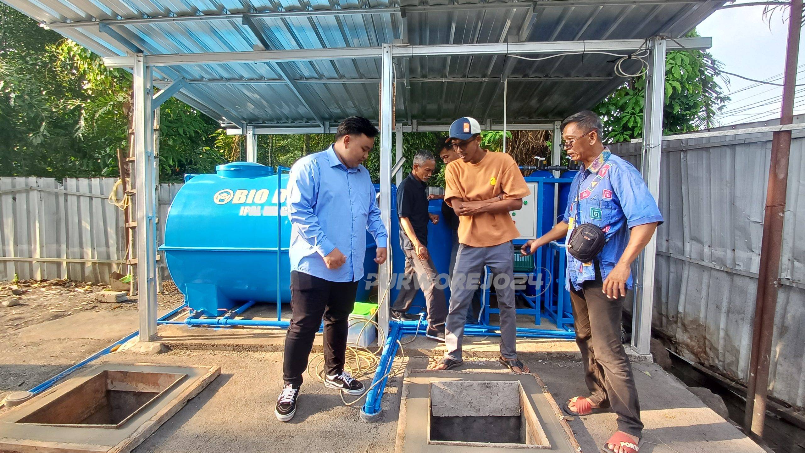Ipal modern di SPPG Sucen Jurutengah