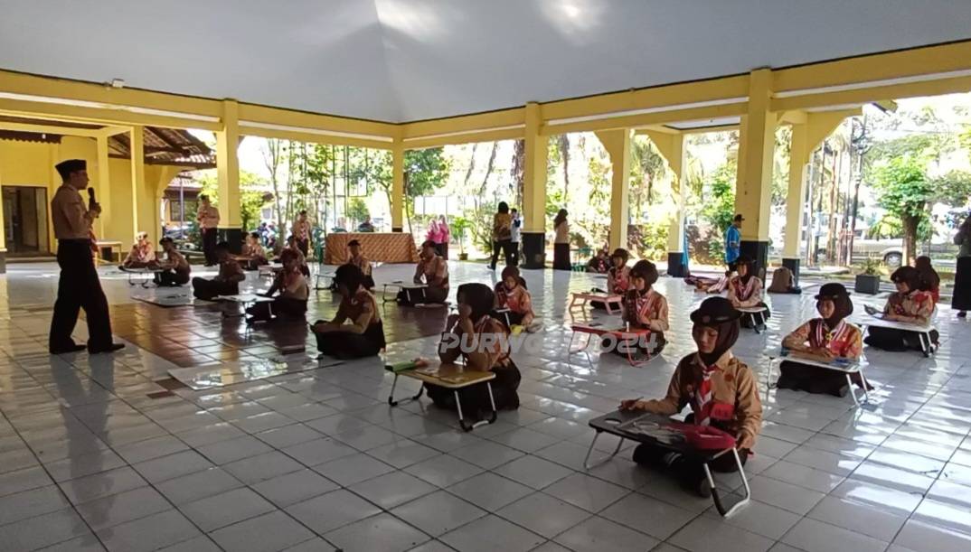 Saat kegiatan lomba