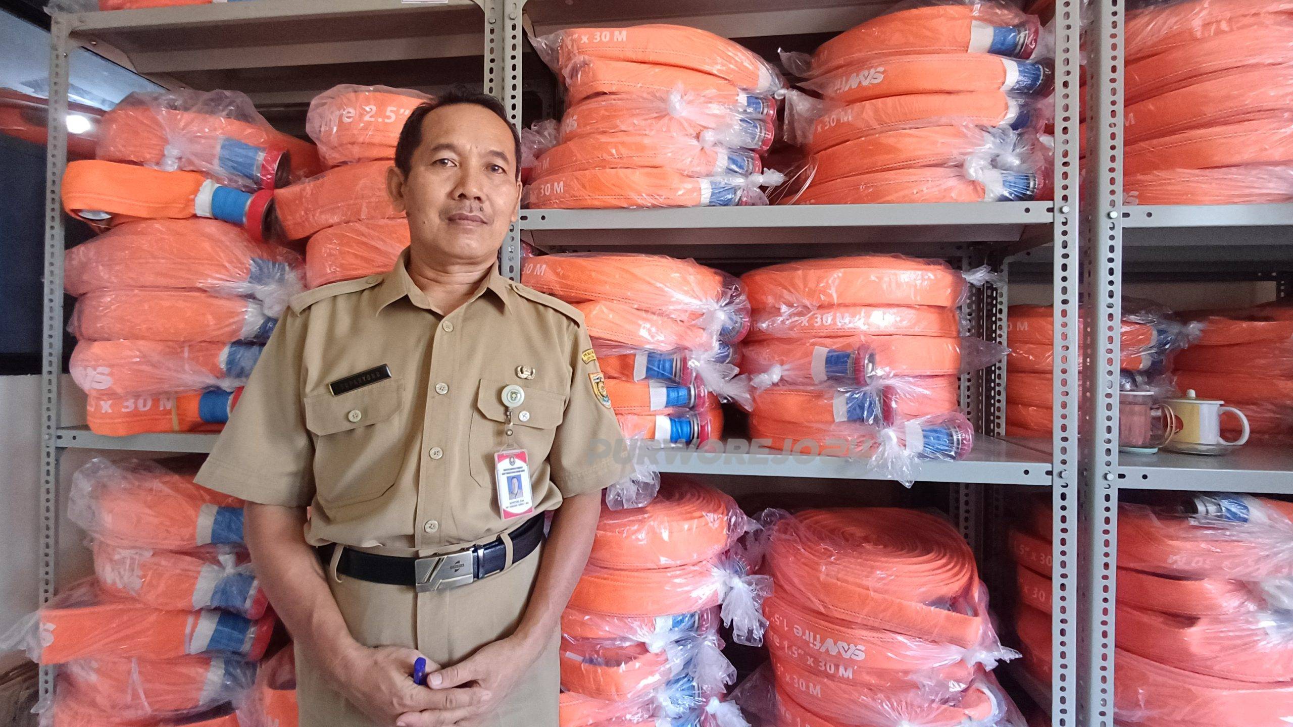 Kepala Bidang Kedaruratan dan Logistik BPBD Purworejo, Suparyono