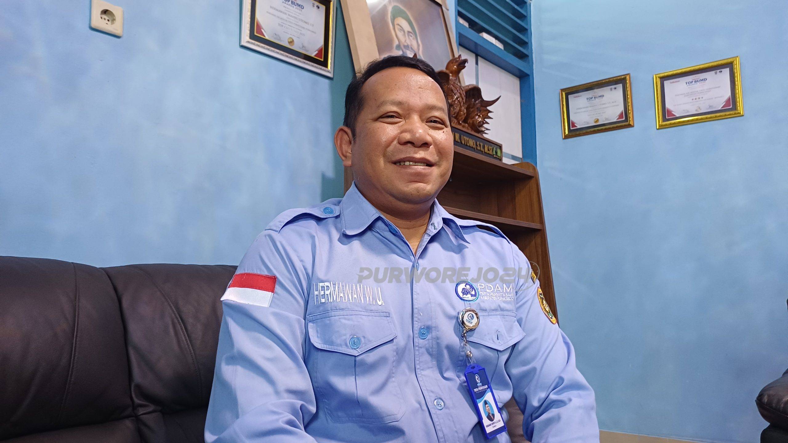 Direktur PDAM Tirta Perwitasari Purworejo, Hermawan Wahyu Utomo