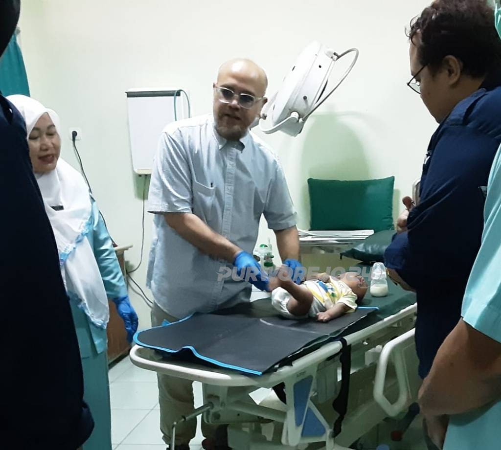 Suasana kegiatan peninjauan