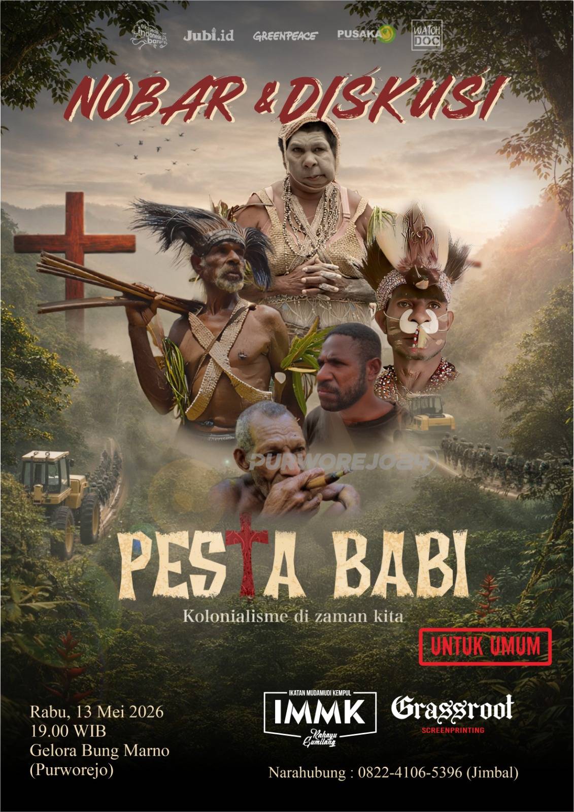 Poster film pesta babi