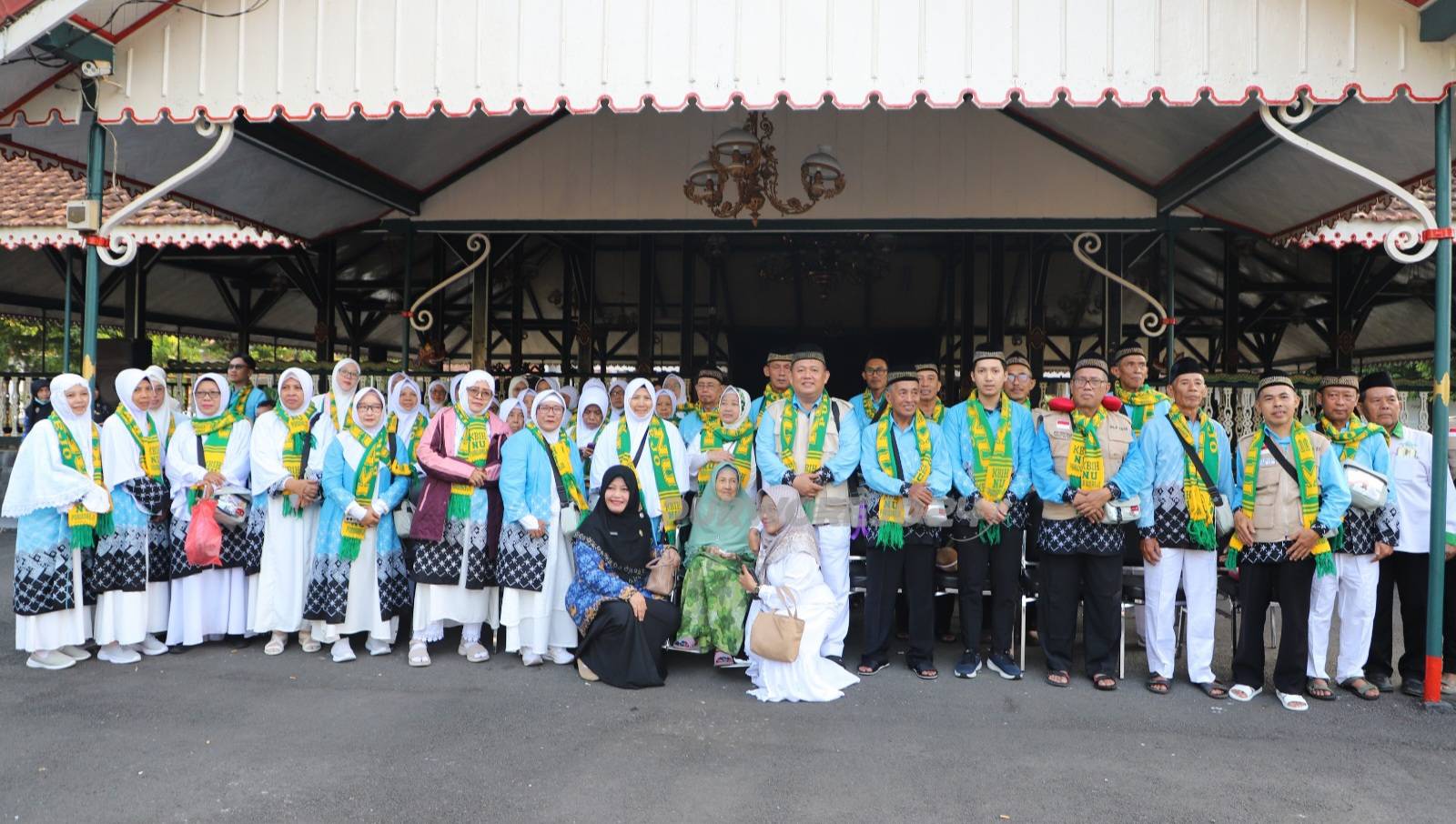 Pemberangkatan calon jamah haji Purworejo, pada Rabu (20/5/2026) pagi