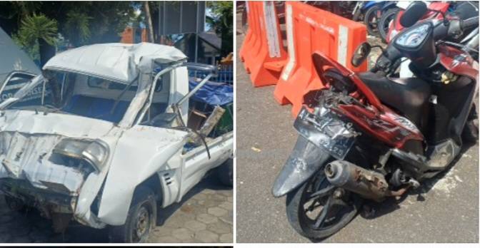 Kendaraan yang terlibat kecelakaan