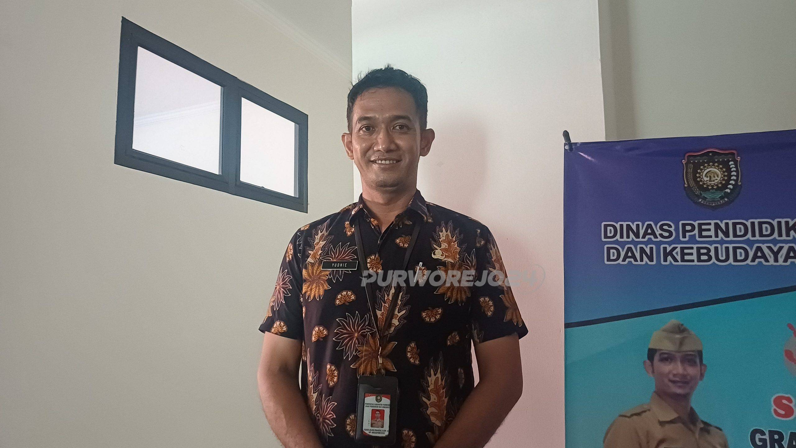 Kepala Dinas Pendidikan dan Kebudayaan (Dindikbud) Kabupaten Purworejo, Yudhie Agung Prihatno