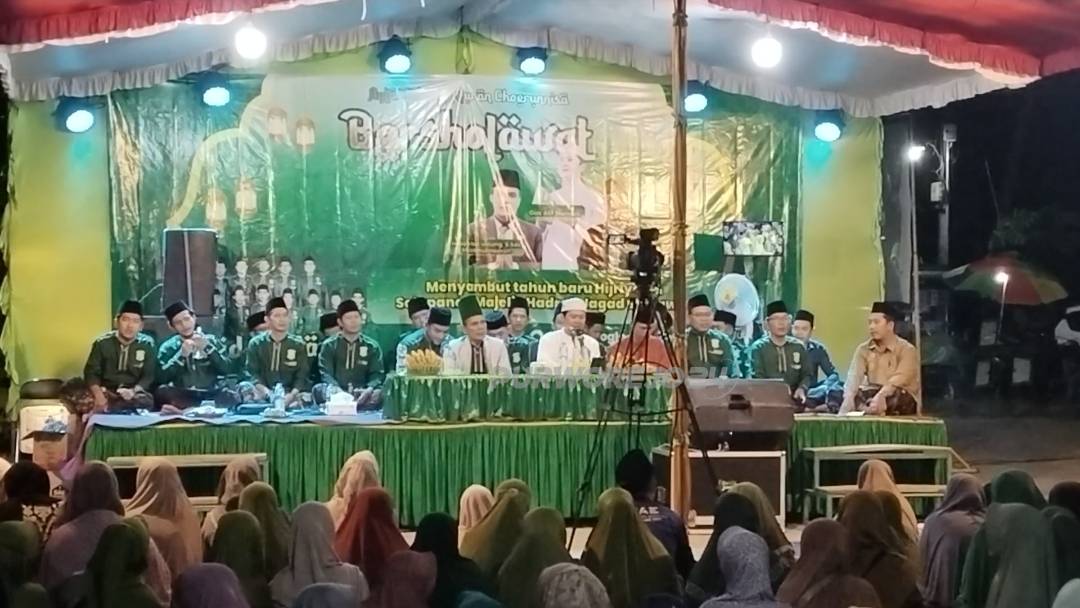 Selapanan Perdana Majelis Hadroh Jagat Sholawat di Kemiri