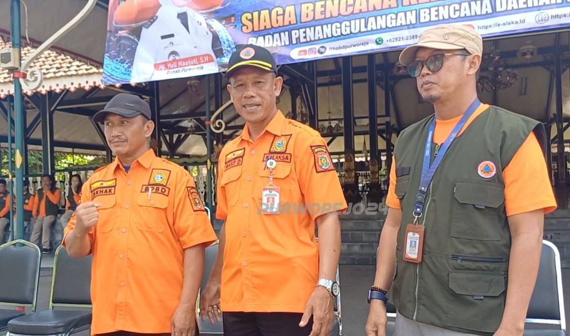 Kepala Pelaksana BPBD Kabupaten Purworejo, Wasit Diono, S.Sos