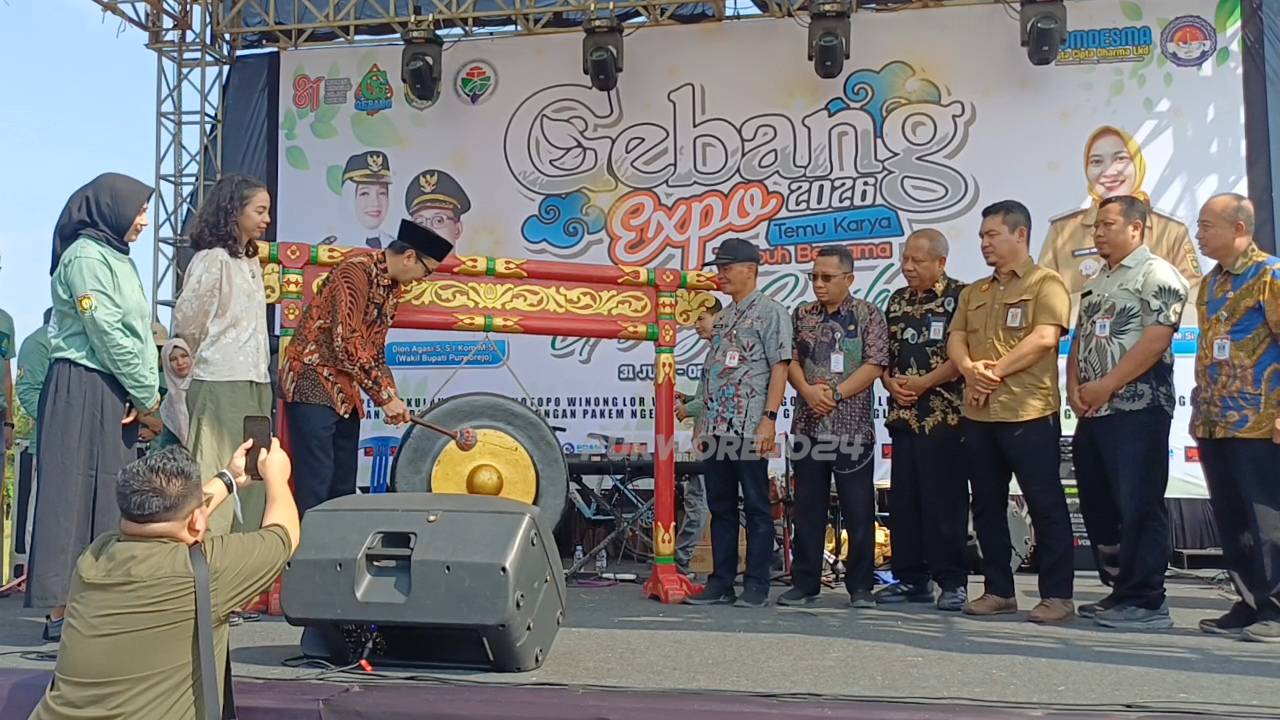Pembukaan expo Gebang 2026