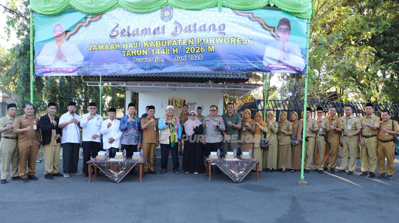 Penyambutan Jamaah Haji Purworejo Kloter Terakhir pada 30 Juni 2026