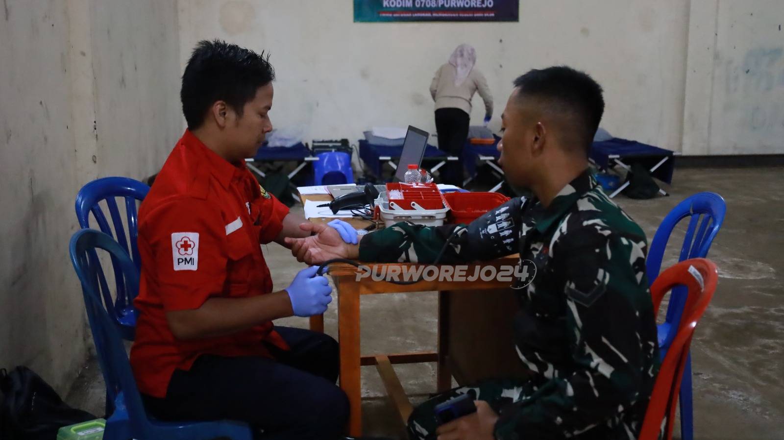 Cek donor darah dan pengobatan gratis