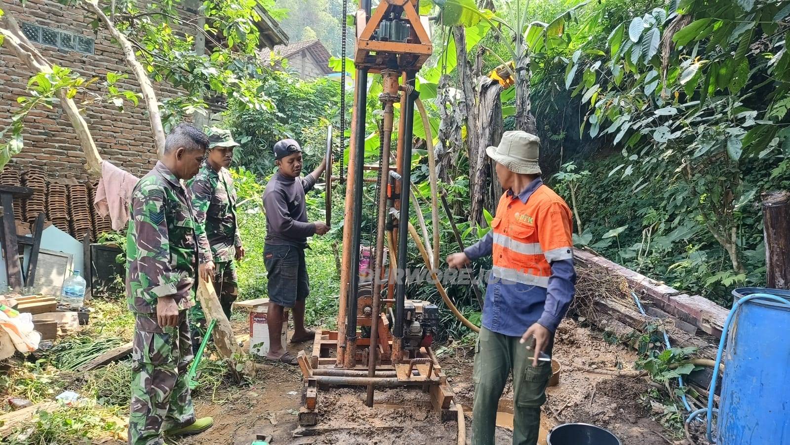 Pembuatan sumur bor