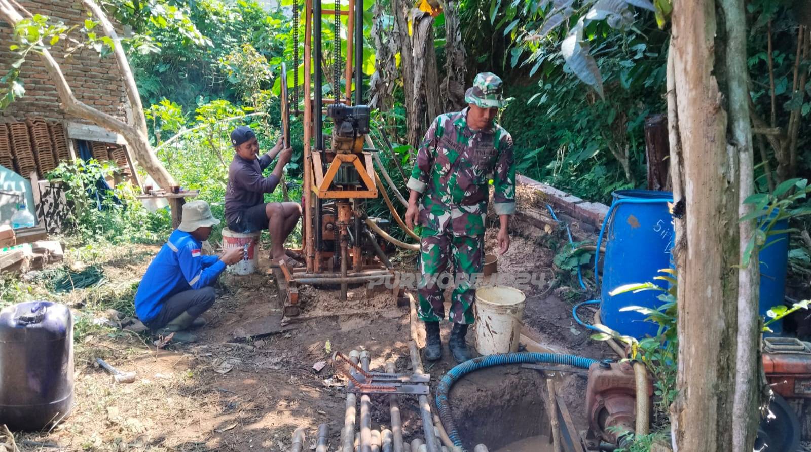 Pembuatan sumur bor