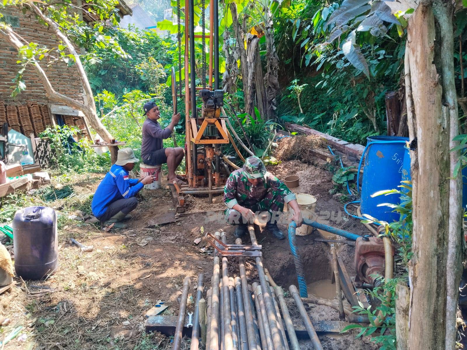 Pembuatan sumur bor