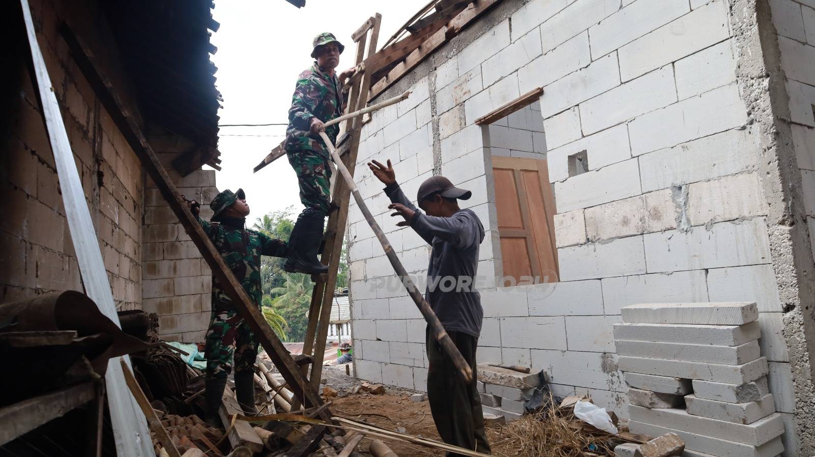 Progres pembangunan RTLH