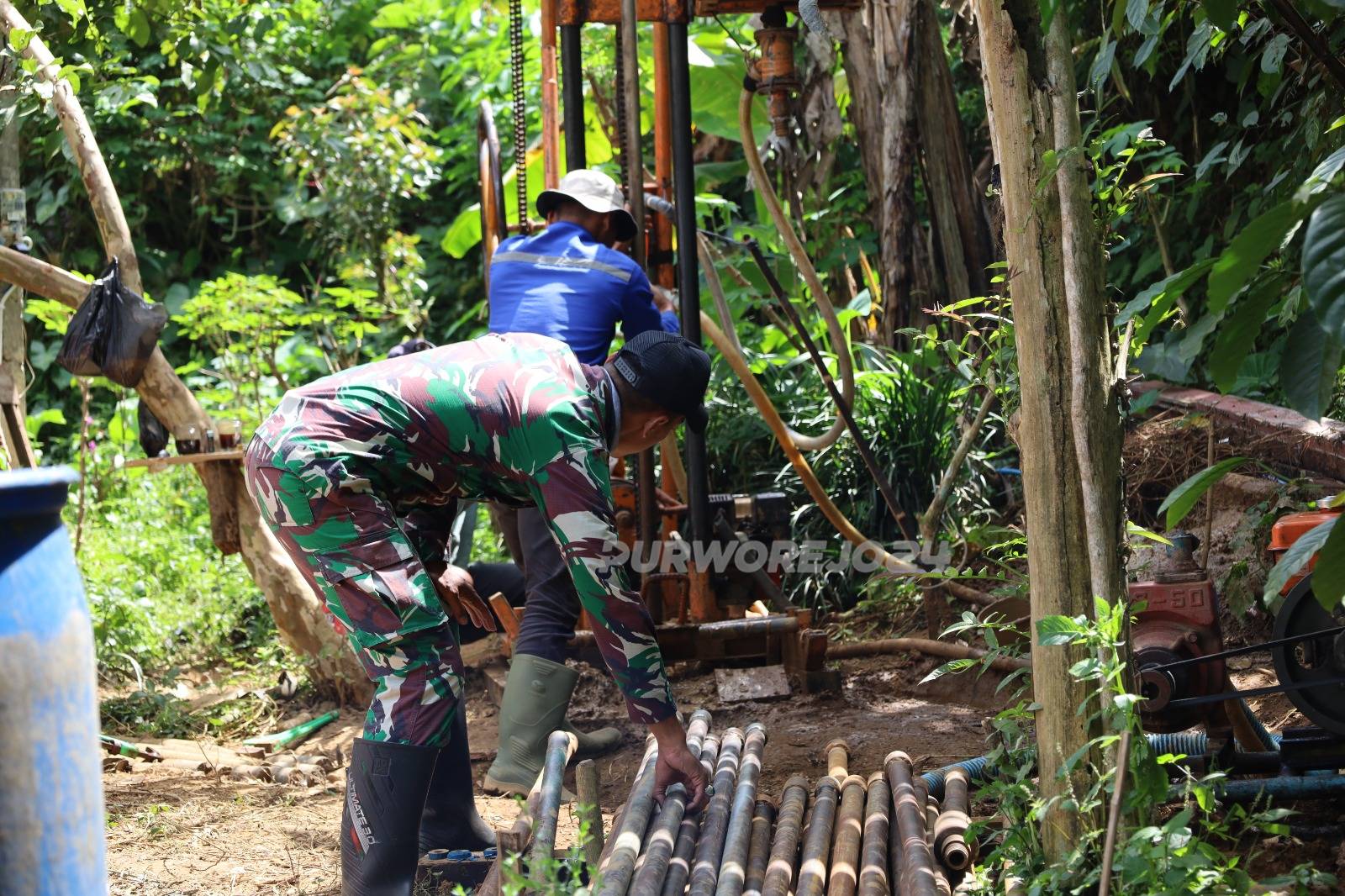 Pembuatan sumur bor