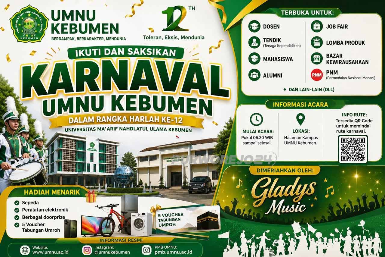 Peringatan Harlah UMNU Kebumen 2026