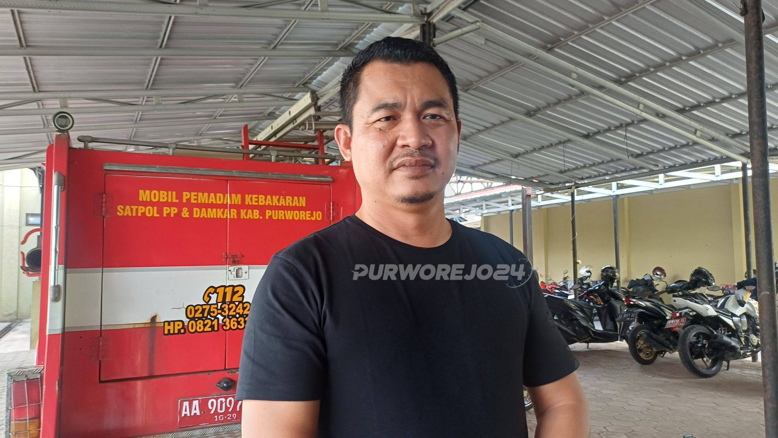 Kepala Satuan Polisi Pamong Praja dan Pemadam Kebakaran (Satpol PP Damkar) Kabupaten Purworejo, Siswantoro Dwi Nugroho, S.STP., M.M