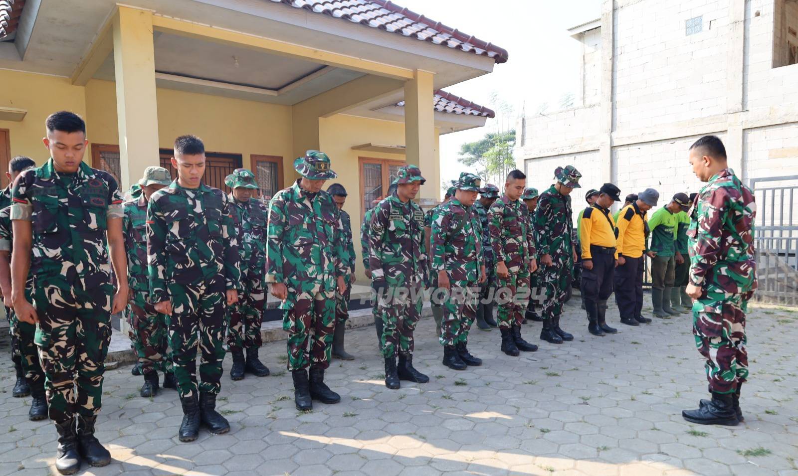 Apel sebelum kegiatan