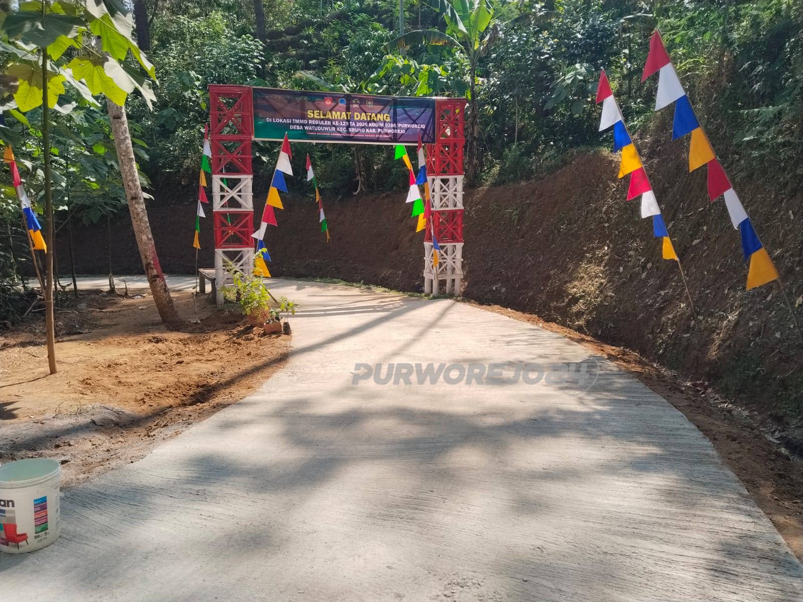Jalan hasil giat TMMD