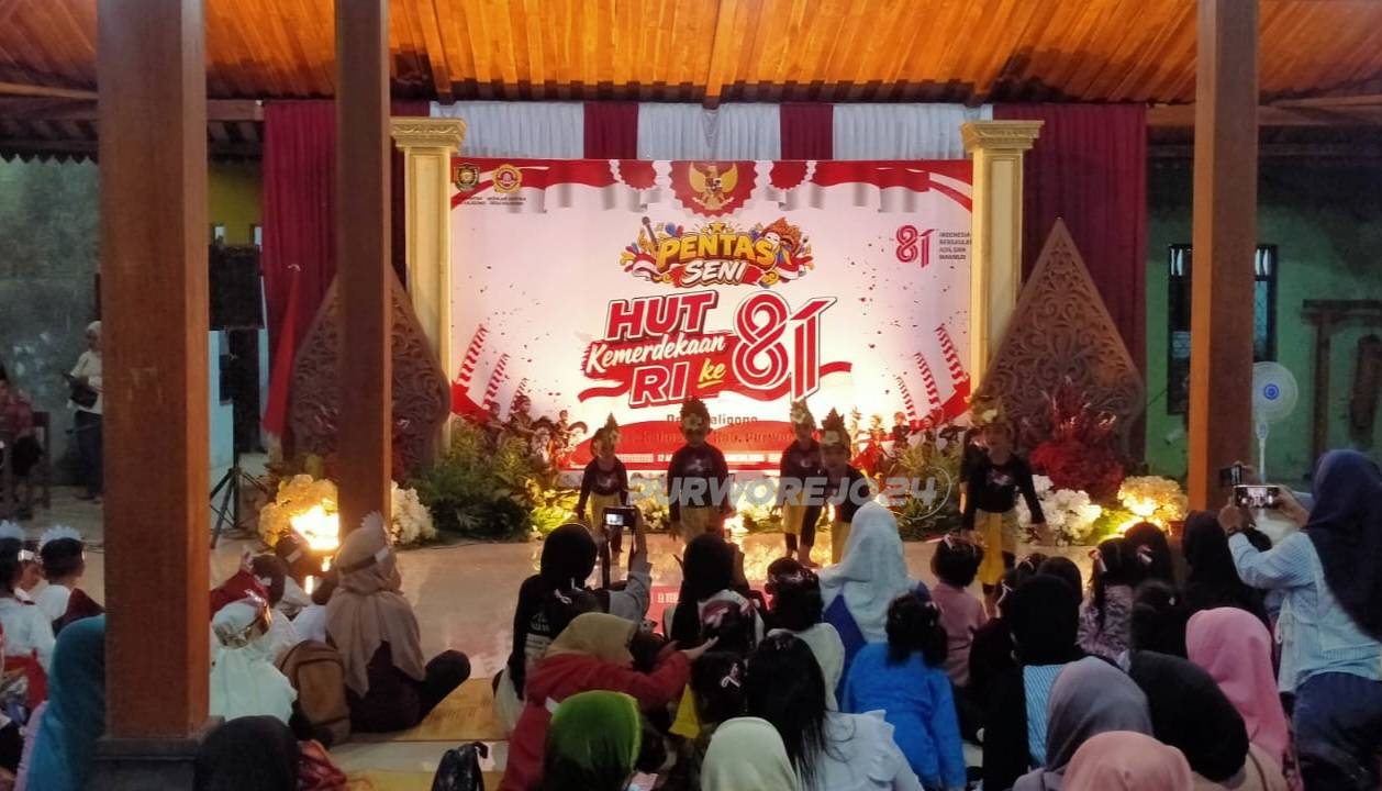 Saat kegiatan pentas seni