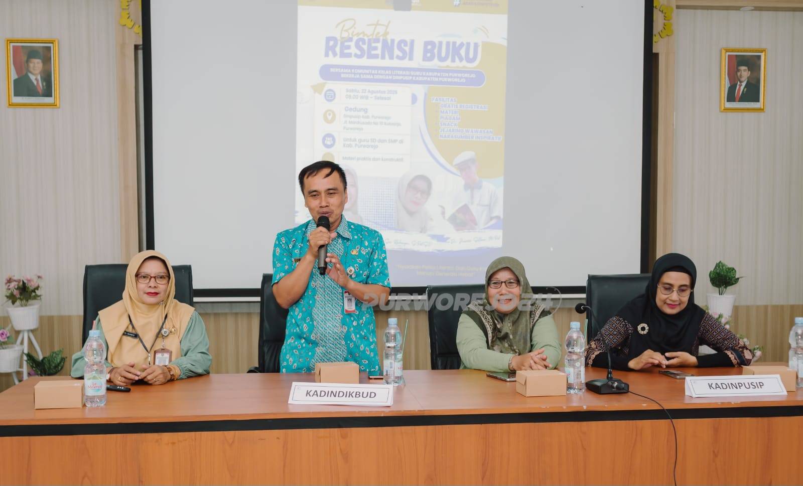 Saat memberikan sambutan