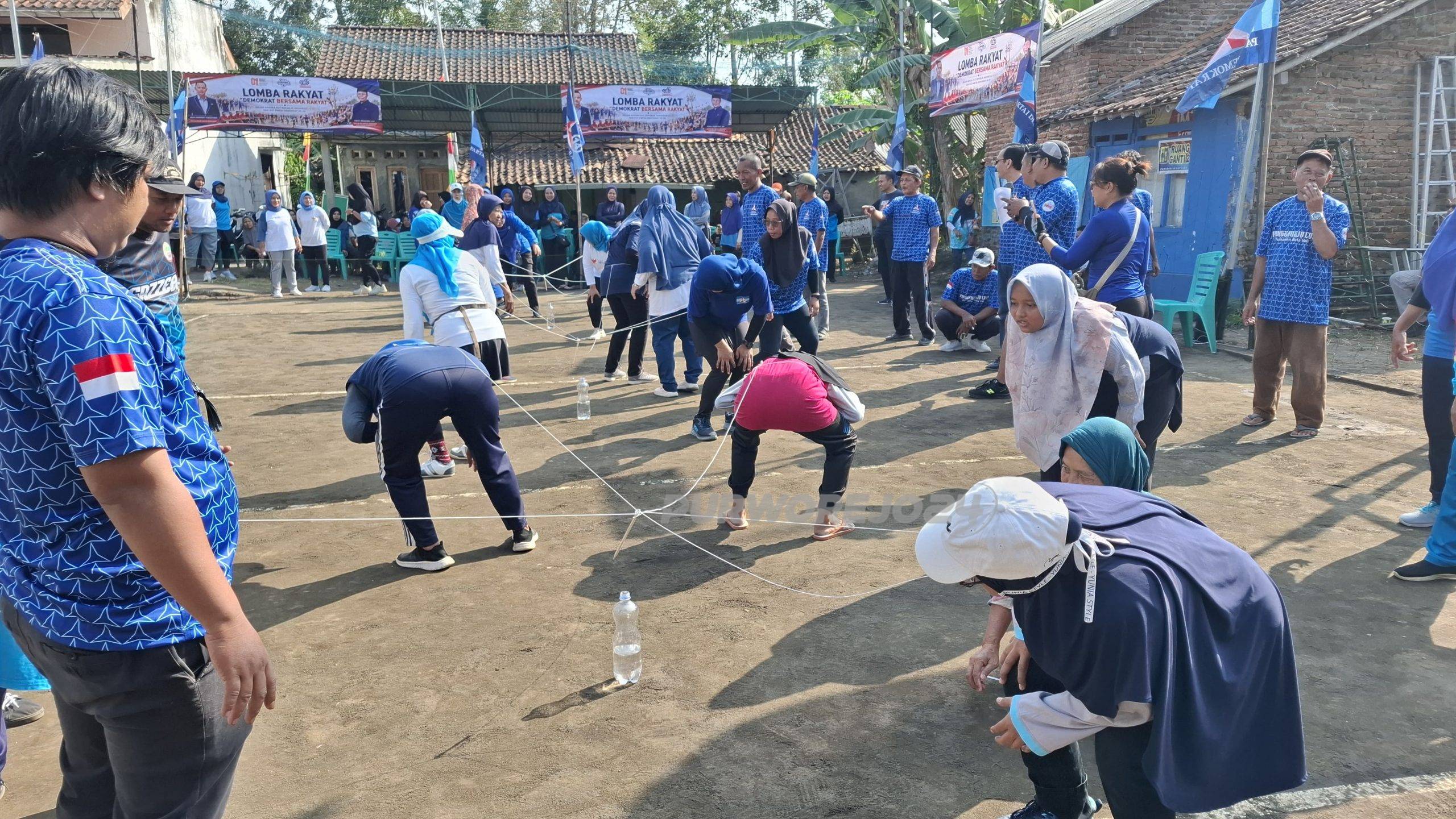 Saat kegiatan lomba