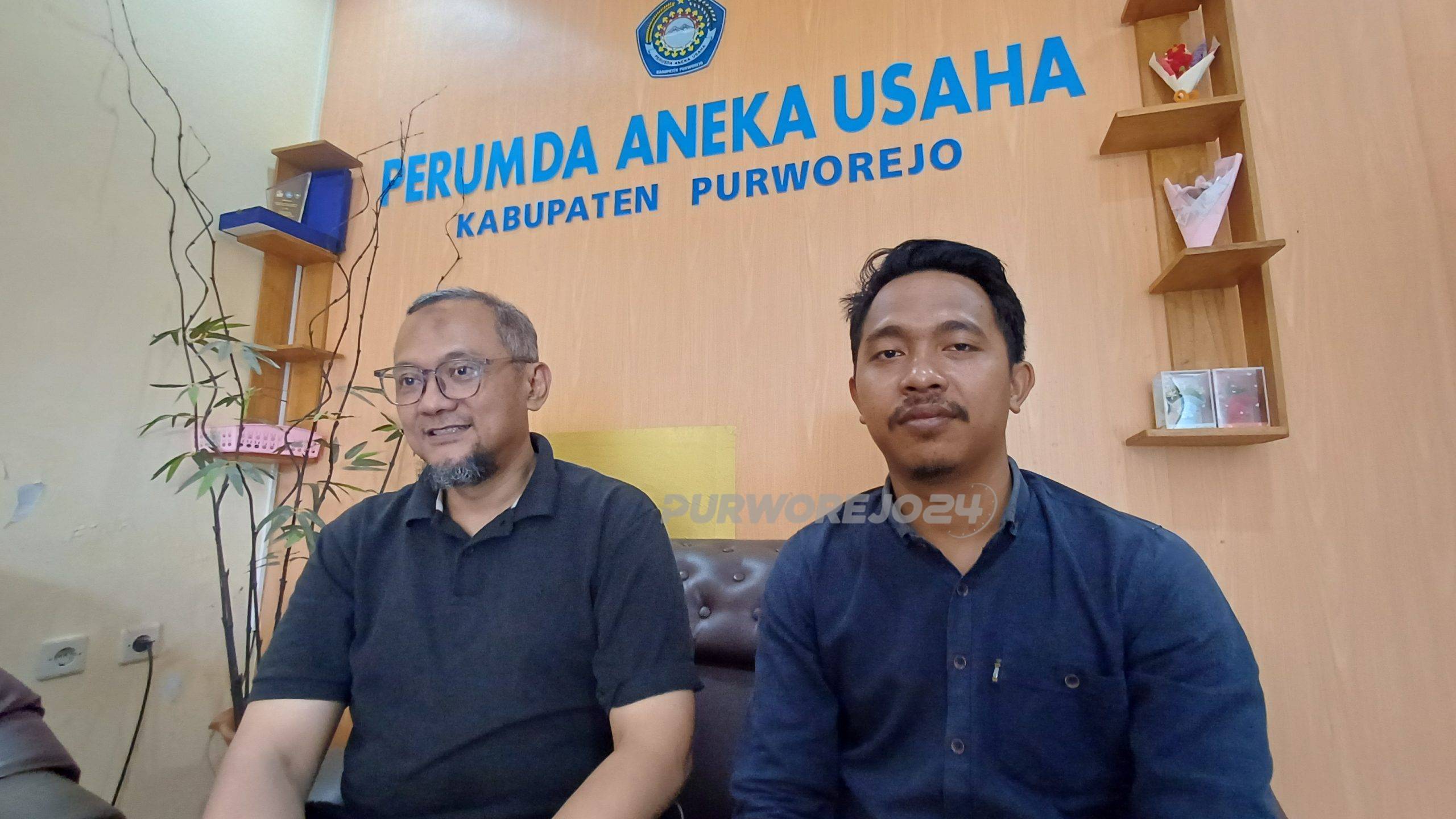 Direktur PDAU bersama GM Operasional PDAU Purworejo