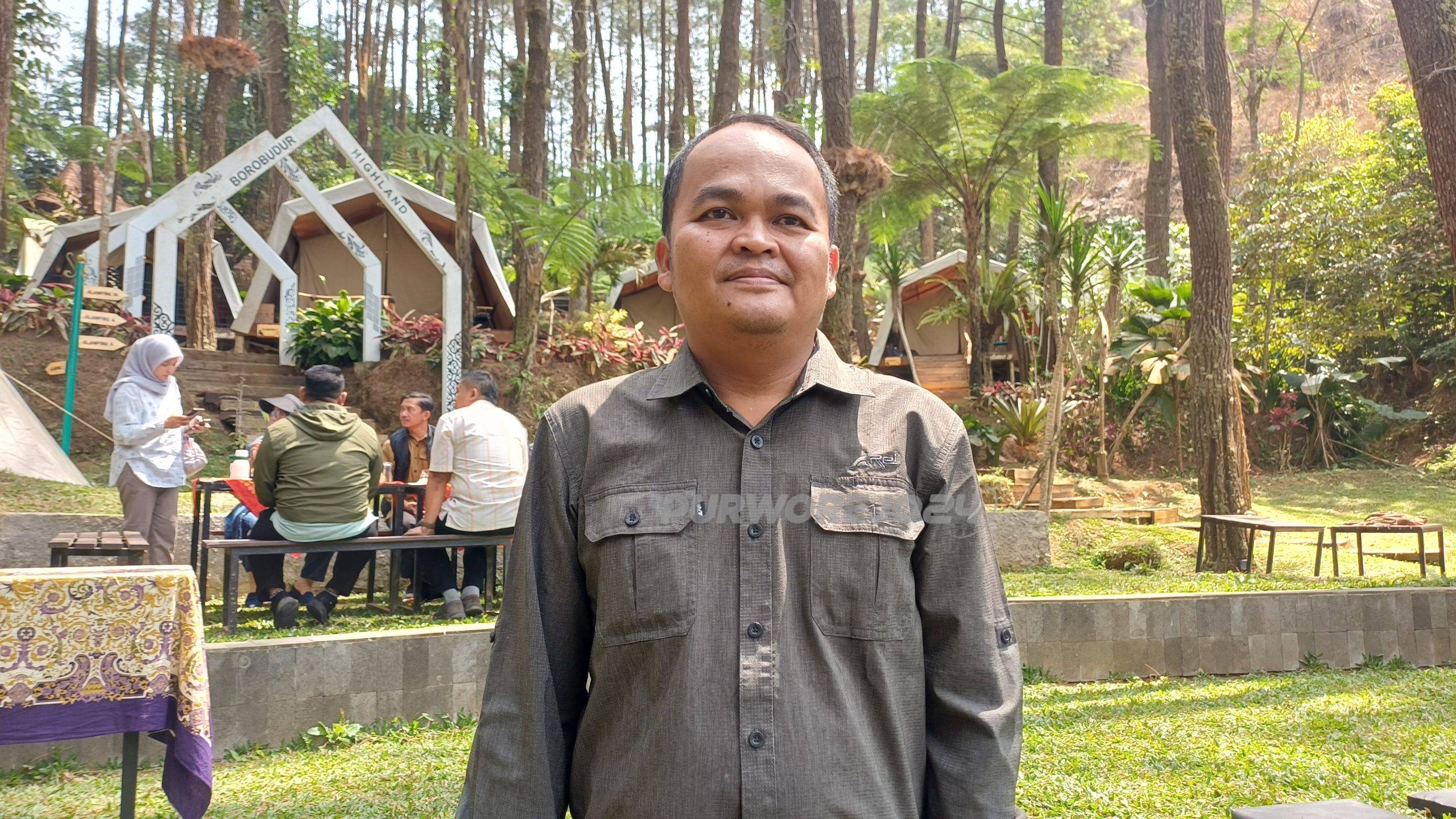 Manajer Operasional Glamping De’Loano, Yohanes Cahyo Nadi