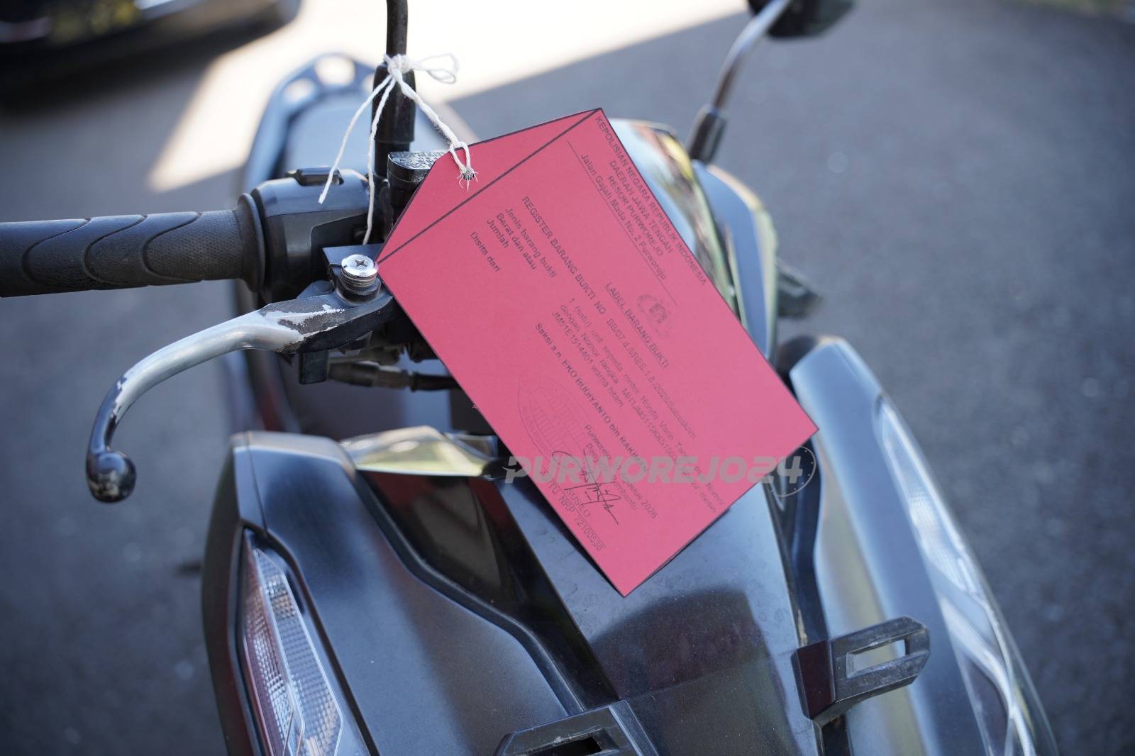 Sepeda motor yang diamankan