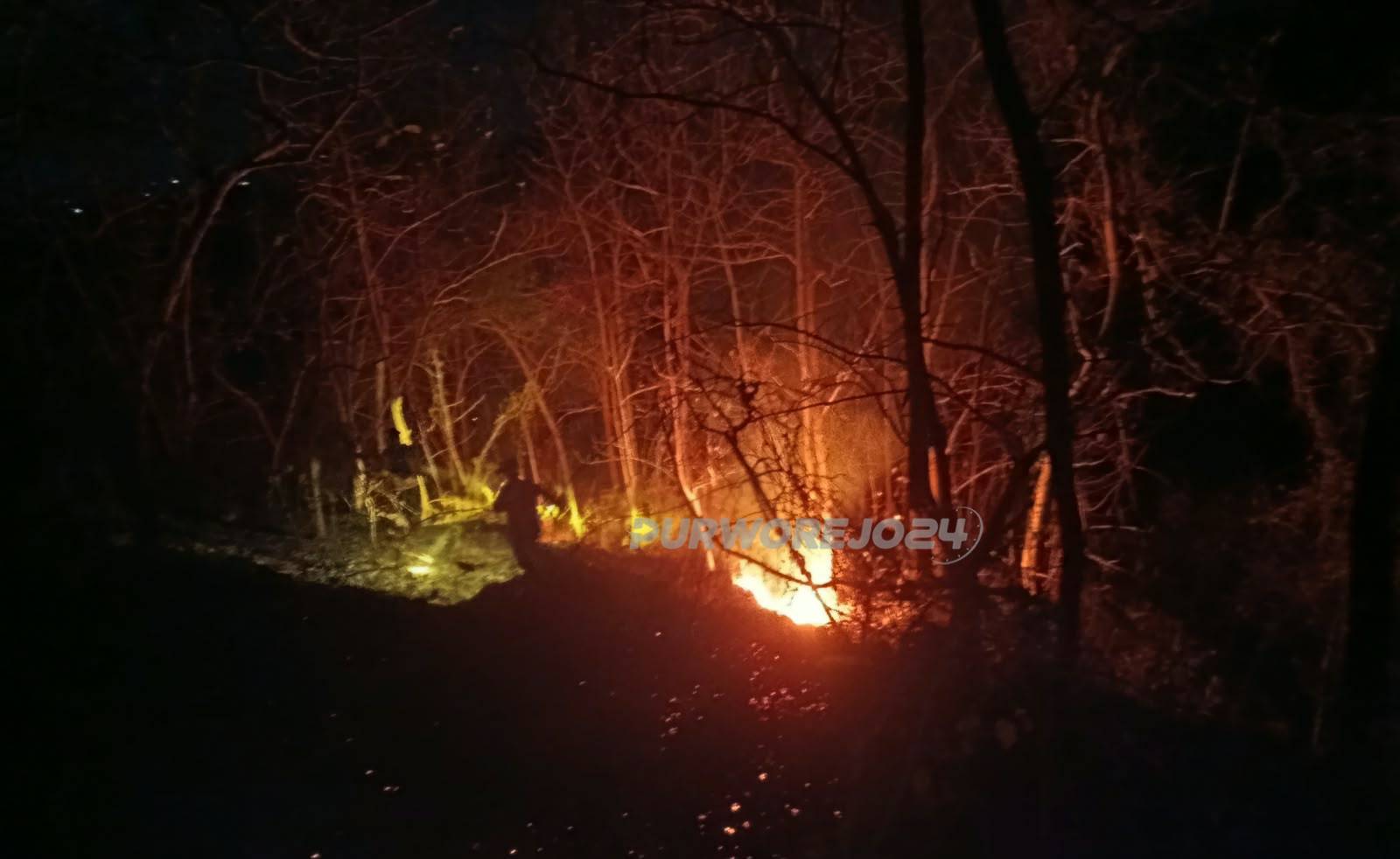 Saat penanganan Karhutla di Kaliurip