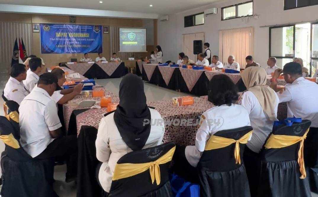 Saat kegiatan rapat