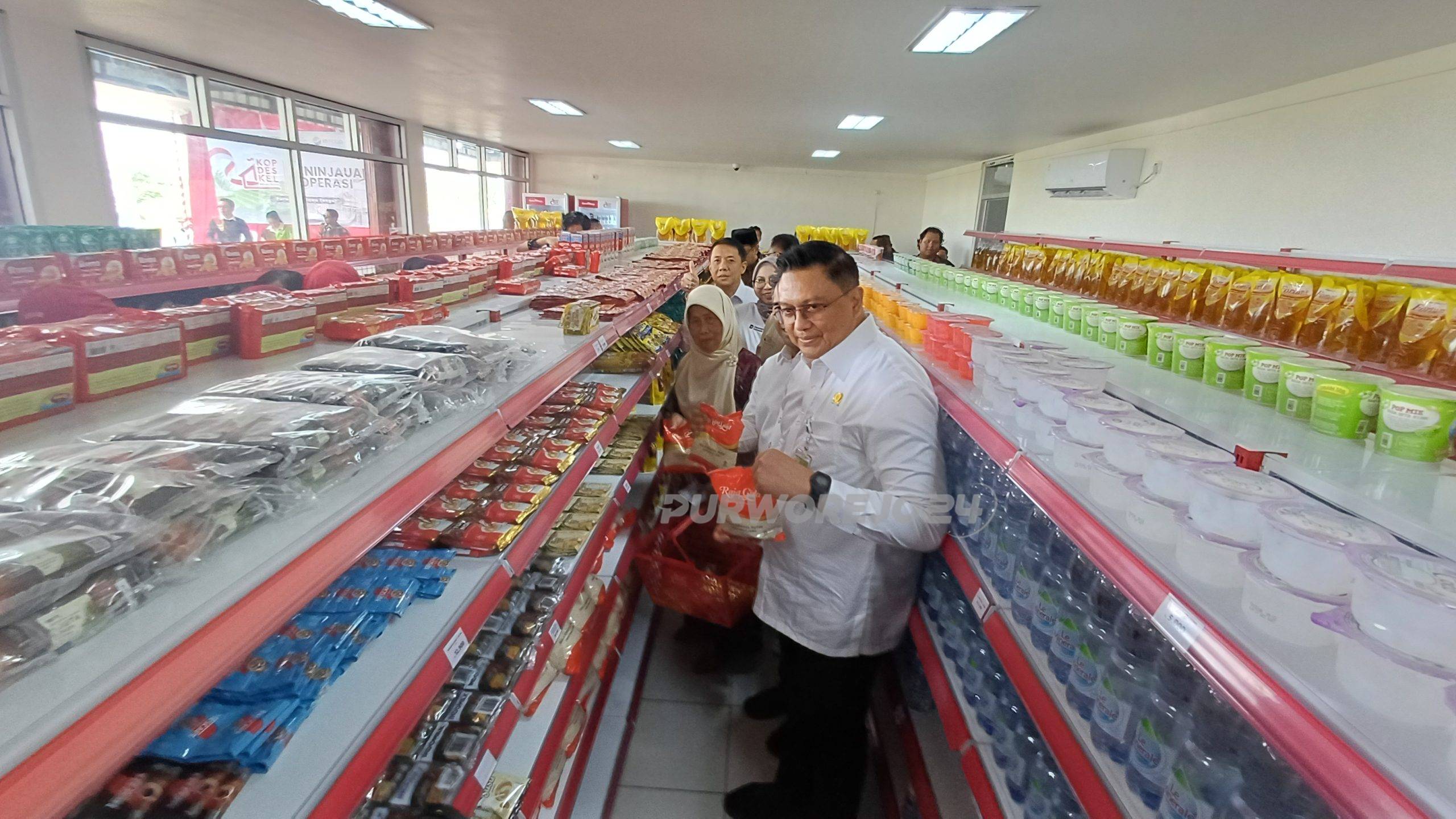 Saat kunjungan di KDMP Pangenjurutengah