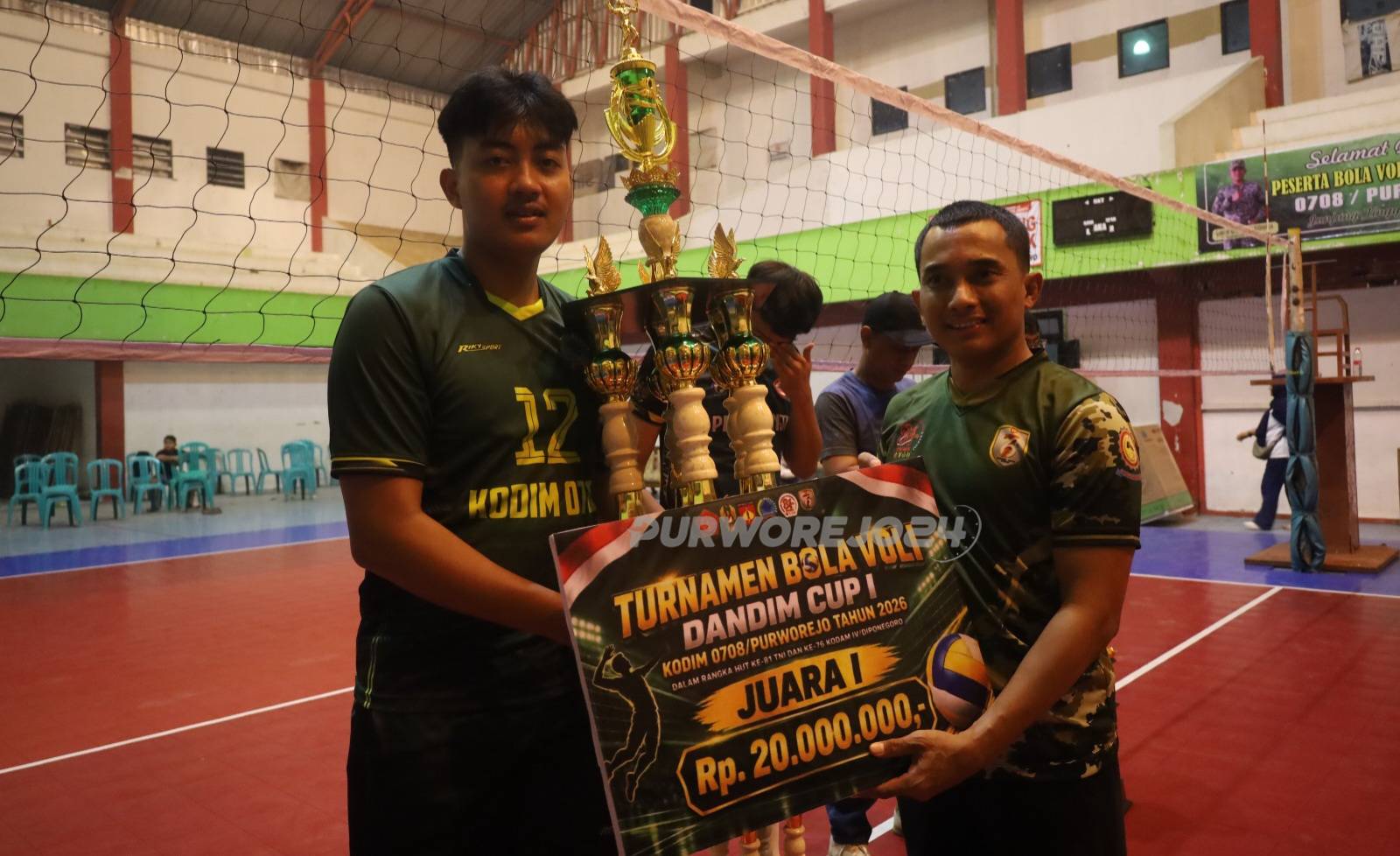 Penyerahan hadiah