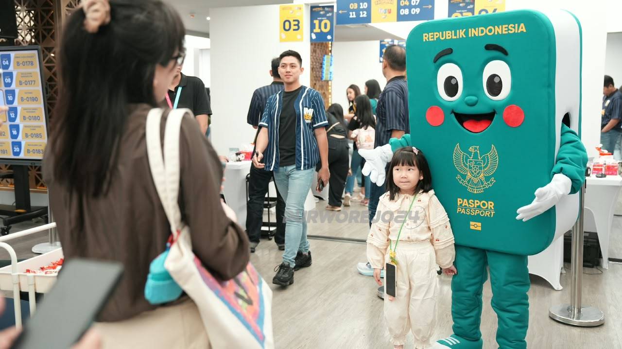 Foto dengan pasporan