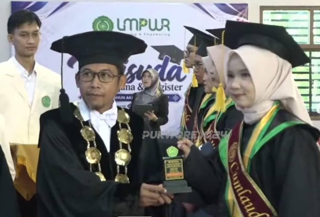Saat prosesi wisuda di UMPWR